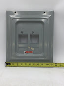 Eaton Cutler Hammer BR48L125FP 125A 120/240V Type 1 Enclosure 8 Space 13 1/4" x 11 3/8"