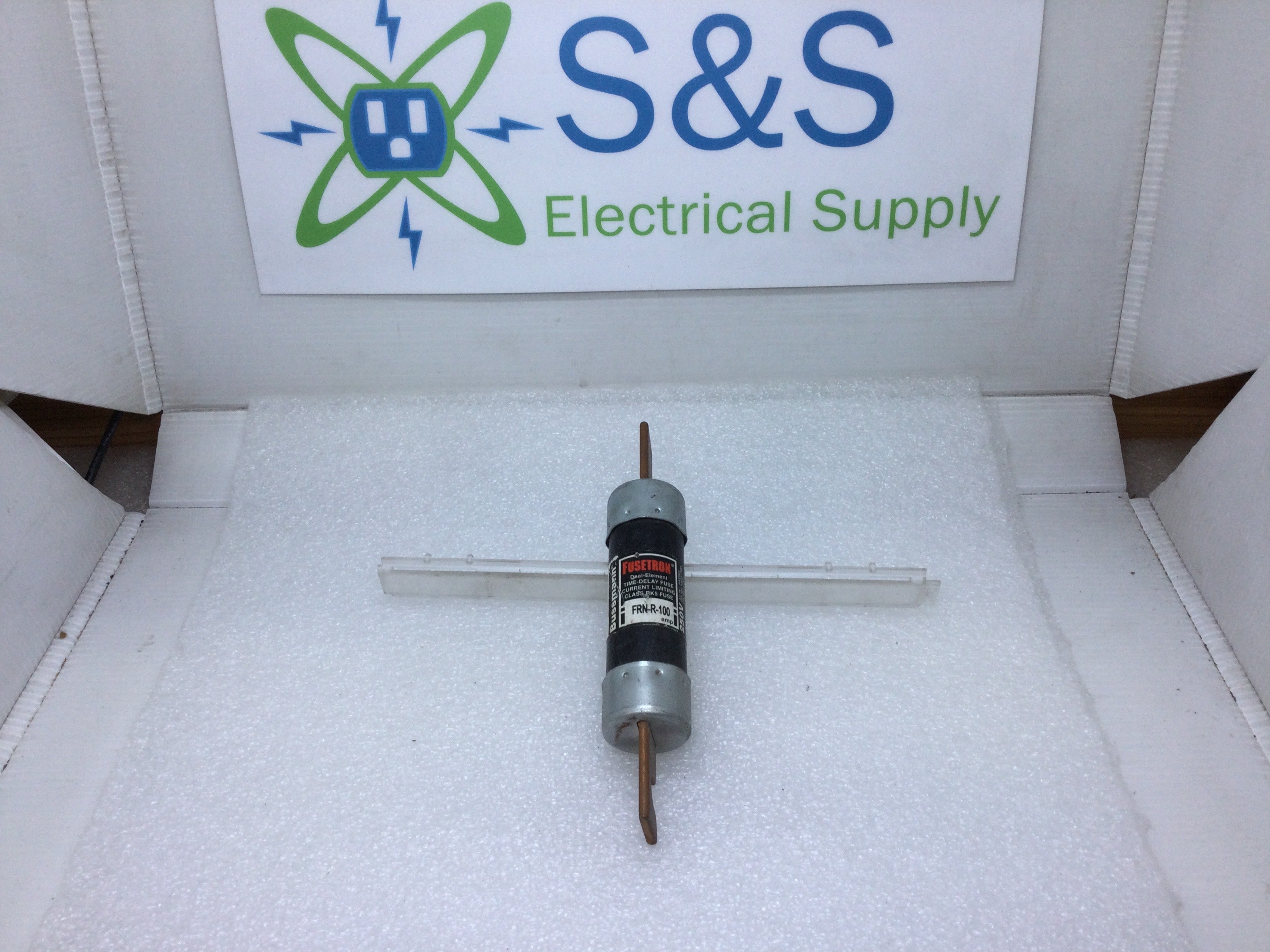 Fusetron FRN-R-100 100 Amp 250V Dual Element Time Delay Class RK5 Fuse