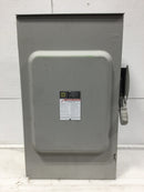 Square D HU364RB 200 Amp 3 Pole 600V Nema 3 Safety Switch/Disconnect - Non-Fused