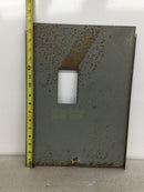 Dead Front 16 7/8" x 12.25"