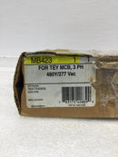 General Electric MB423 TEY 3-Phase Molded Case Circuit Breaker Kit 9 1/2" x 7"