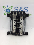 GE General Electric TSMR820CSFLFMG 200 Amp 4 Space/16 Circuit Meter/Panel Combo Guts Only 8" X 10"