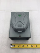Suplevel RM50PB 125/250V 50 Amp Power Inlet Box with Green LED Indicator