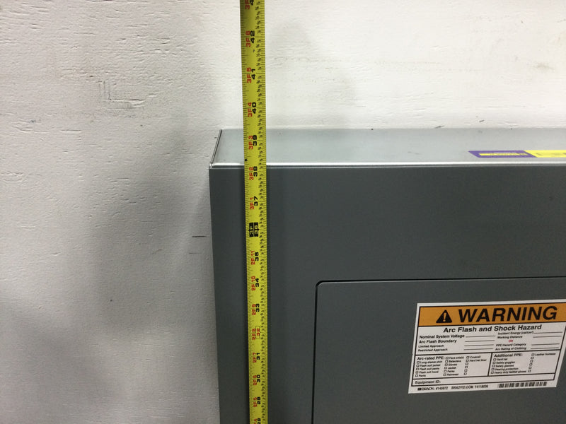 Square D Type NF Series E1 400 Amp 3 Phase 4 Wire 480Y/277V NF Panelboard with Breakers