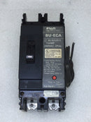 Fuji Electric BU-ECA 2015 15 Amp 2 Pole 240V Breaker w/BU-FEC240A Shunt Trip