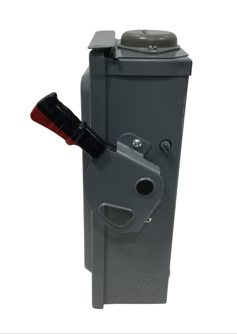 Square D HU361RB 30 Amp 3 Phase 600V Non-Fused Safety Switch 15" x 7 1/2"