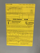Eaton/Cutler-Hammer DT221UGK 30 Amp 2 Pole 240V Safety Switch 25" x 12 1/2"