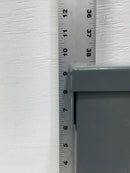 Square D HOM2-4L50R 50 Amp 2 Space 120/240V Disconnect Enclosure 9 1/2" x 5 1/4"