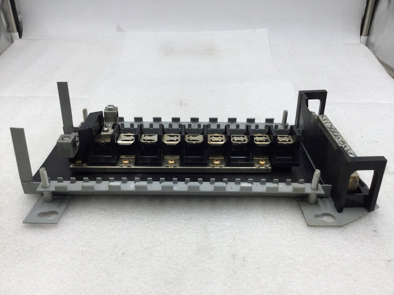 FPE LX116-24 125 Amp 8 Space/16 Circuit 120/240 VAC Load Center Guts Only 14.25" x 8.5"