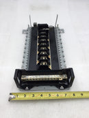 FPE LX116-24 125 Amp 8 Space/16 Circuit 120/240 VAC Load Center Guts Only 14.25" x 8.5"