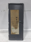 Square D QOC30MW225 225 Amp 30 Space 120/240V Panel/Door Only 19" x 8"