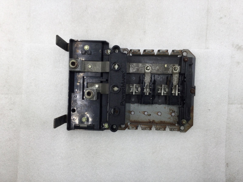 GE General Electric TL820RH 200 Amp 4 Space/8 Circuit 120/240 VAC MLO Load Center Guts Only 7" x 10"