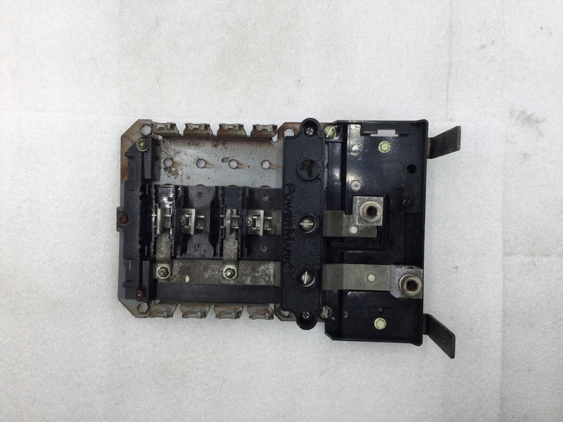 GE General Electric TL820RH 200 Amp 4 Space/8 Circuit 120/240 VAC MLO Load Center Guts Only 7" x 10"