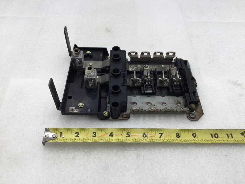 GE General Electric TL820RH 200 Amp 4 Space/8 Circuit 120/240 VAC MLO Load Center Guts Only 7" x 10"