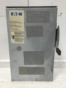 Eaton DG222NRB 60 Amp 1 Phase 240V Fusible Safety Switch - Aged Stock