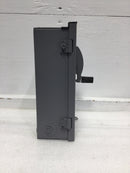 Eaton/Cutler-Hammer DG321NRB 30 Amp 3 Phase 240V Safety Switch 10 7/8" x 6 3/4"