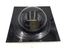 Plastic Surveillance Camera 8" Diameter Dome with 11.5" Square Base and Discreet Viewing Window