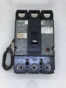 Fuji Electric BU-GCA 3150 150 Amp 3 Pole Circuit Breaker With BU-FGD240A Shunt Trip 240 VAC