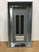 Square D Type NQ 100 Amp 3 Phase 4 Wire 120/208v NQ Panelboard Flush Mount Door 21 Space /42 Circuit