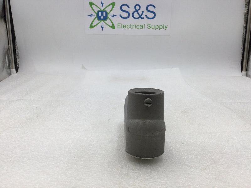 Bridgeport LB-1 1" EMT LB Aluminum Conduit Body with Set Screw Connection