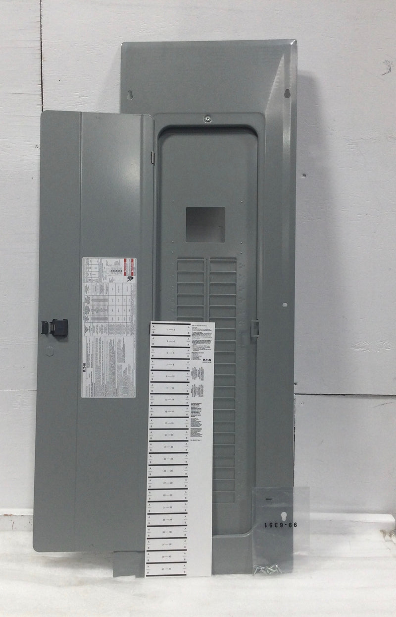 Eaton BRP42N200GVS 200 Amp 42 Space 120/240V Panel Door w/Main 46" x 15 1/2"