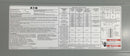 Eaton BRP42N200GVS 200 Amp 42 Space 120/240V Panel Door w/Main 46" x 15 1/2"