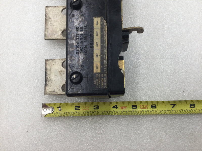 ITE KM3-T500 500 Amp 3 Pole Circuit Breaker Amp Trip Unit