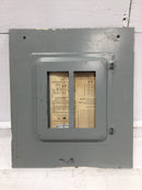 ITE EQ12S/F 125 Amp 12 Space 120/240V Panel/Door Only 15 1/8" x 13 1/2"