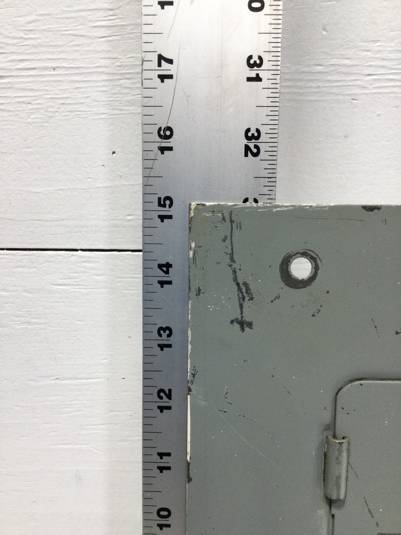 ITE EQ12S/F 125 Amp 12 Space 120/240V Panel/Door Only 15 1/8" x 13 1/2"