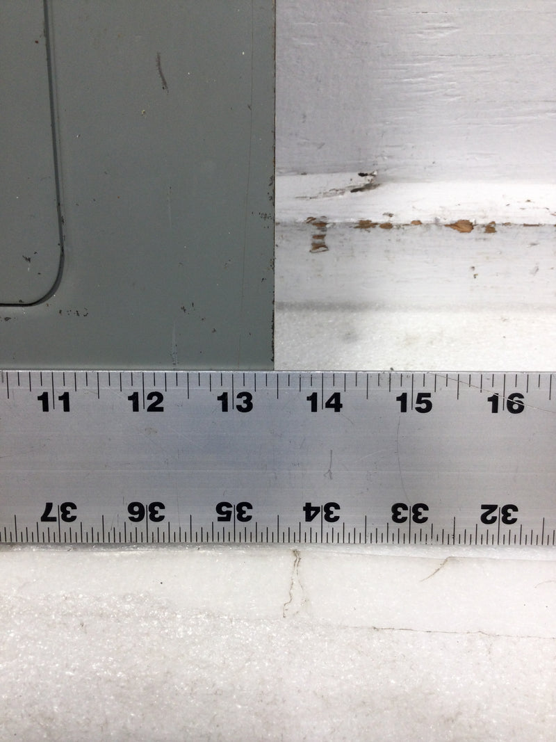 ITE EQ12S/F 125 Amp 12 Space 120/240V Panel/Door Only 15 1/8" x 13 1/2"