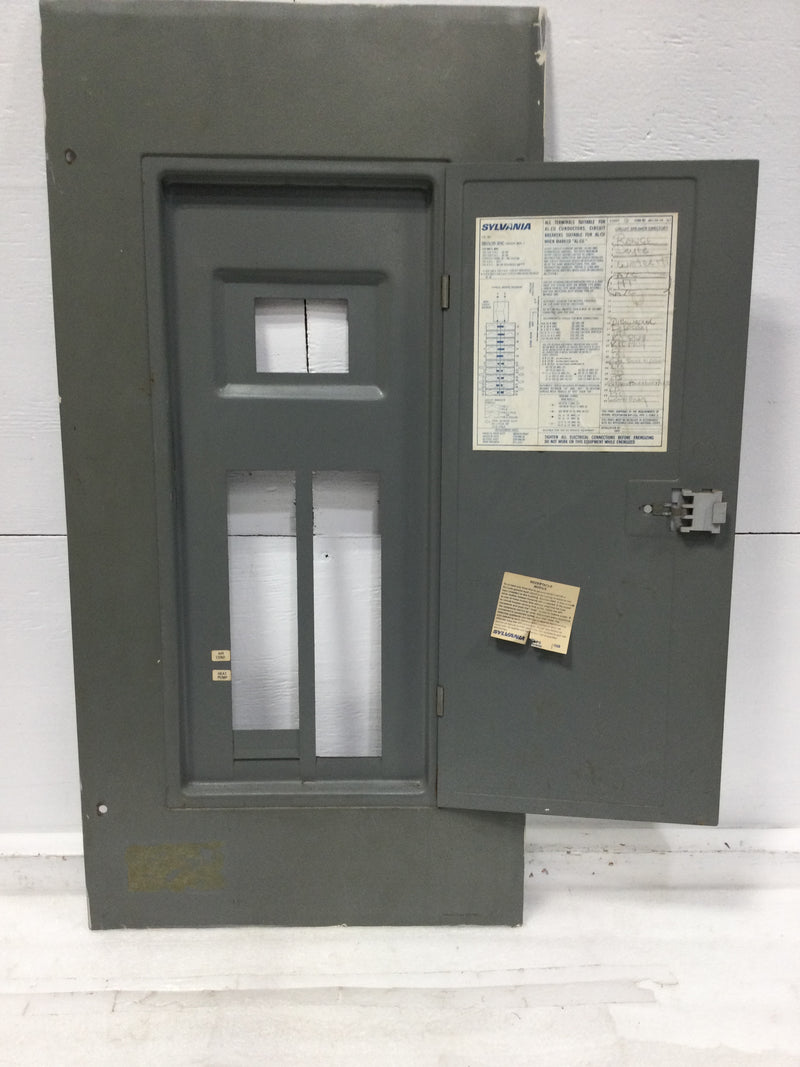 Sylvania SB15(20-30)C 150A 20 Space 120/240V Panel Door w/Main 30 1/8" x 15 1/8"