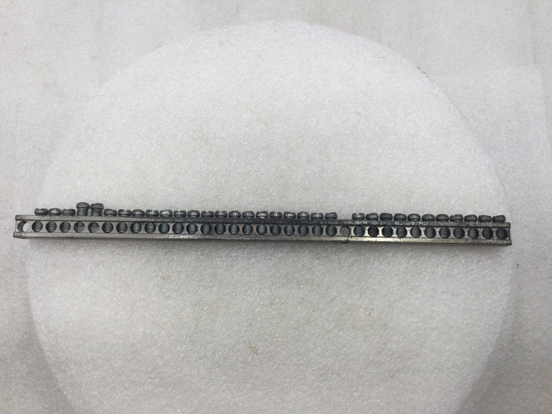 35 Position 4-14 AWG Grounding Bar 11" x 3/4"