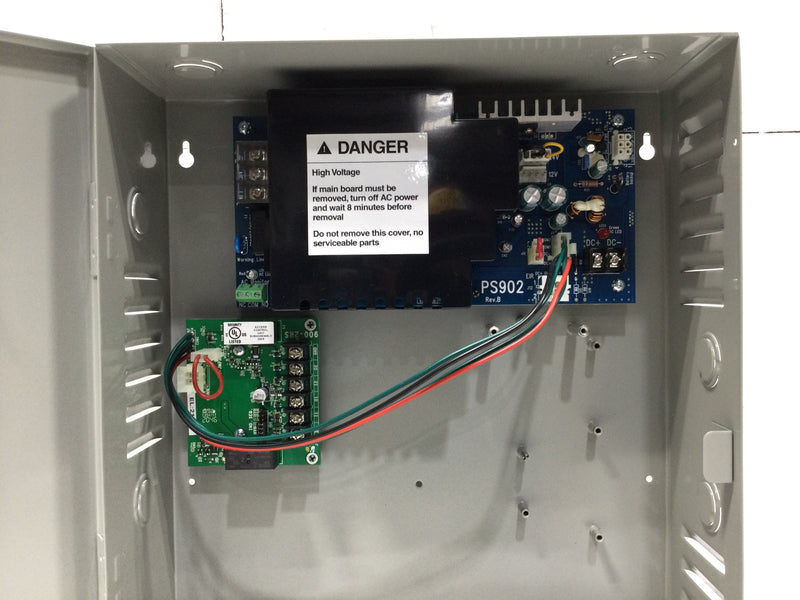 Schlage PS902-2RS-FA Class 2 Power Supply with Fire Alarm Input 12/24 VDC Output