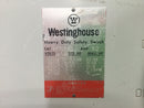 Westinghouse HFN361 30 Amp 3 Pole 600V Fused Safety Switch 19" x 8 1/4"