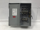 Westinghouse HFN361 30 Amp 3 Pole 600V Fused Safety Switch 19" x 8 1/4"