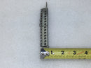 General Electric TM1615 14 Position 4-14 AWG Grounding/Neutral Bar 4 1/2" x 3/4"