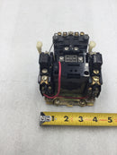 Allen-Bradley 709-AOC K Size 0 600 VAC 3 Phase Motor Starter with 120 VAC Coil