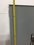 GE General Electric TH3365R 400 Amp 600V 250VDC 3 Phase Fusible Mod 13 Safety Switch 54" x 23"
