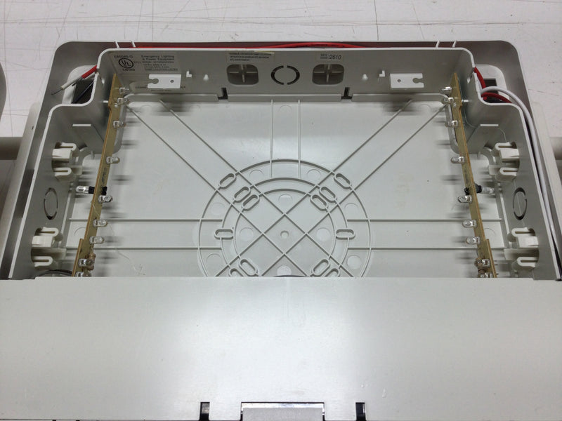 Cooper Lighting/Sure-Lites AP70RWHDHSQ Combo LED Emergency/Exit Light 120/277 VAC with Battery Backup