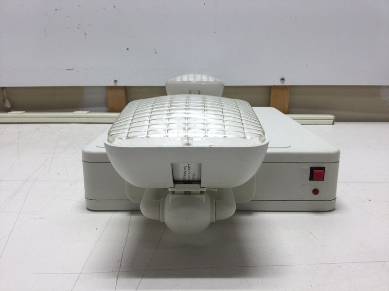 Cooper Lighting/Sure-Lites AP70RWHDHSQ Combo LED Emergency/Exit Light 120/277 VAC with Battery Backup