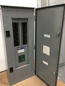 Square D Type NF NF430L2C Complete Panelboard Series E1 250 Amp 600Y/347V 3 Phase 4 Wire MH50WP Enclosure JDL36225 Main Breaker