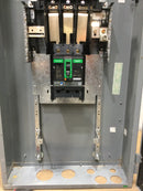 Square D Type NF NF430L2C Complete Panelboard Series E1 250 Amp 600Y/347V 3 Phase 4 Wire MH50WP Enclosure JDL36225 Main Breaker