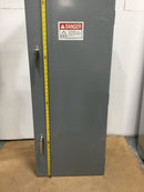 Square D Type NF NF430L2C Complete Panelboard Series E1 250 Amp 600Y/347V 3 Phase 4 Wire MH50WP Enclosure JDL36225 Main Breaker