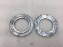 Reducing Washer (Lot Of 2) 2" To 1-1/2" Galvanized Steel Conduit