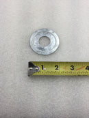Reducing Washer (Lot Of 2) 1-1/4" To 1/2" Galvanized Steel