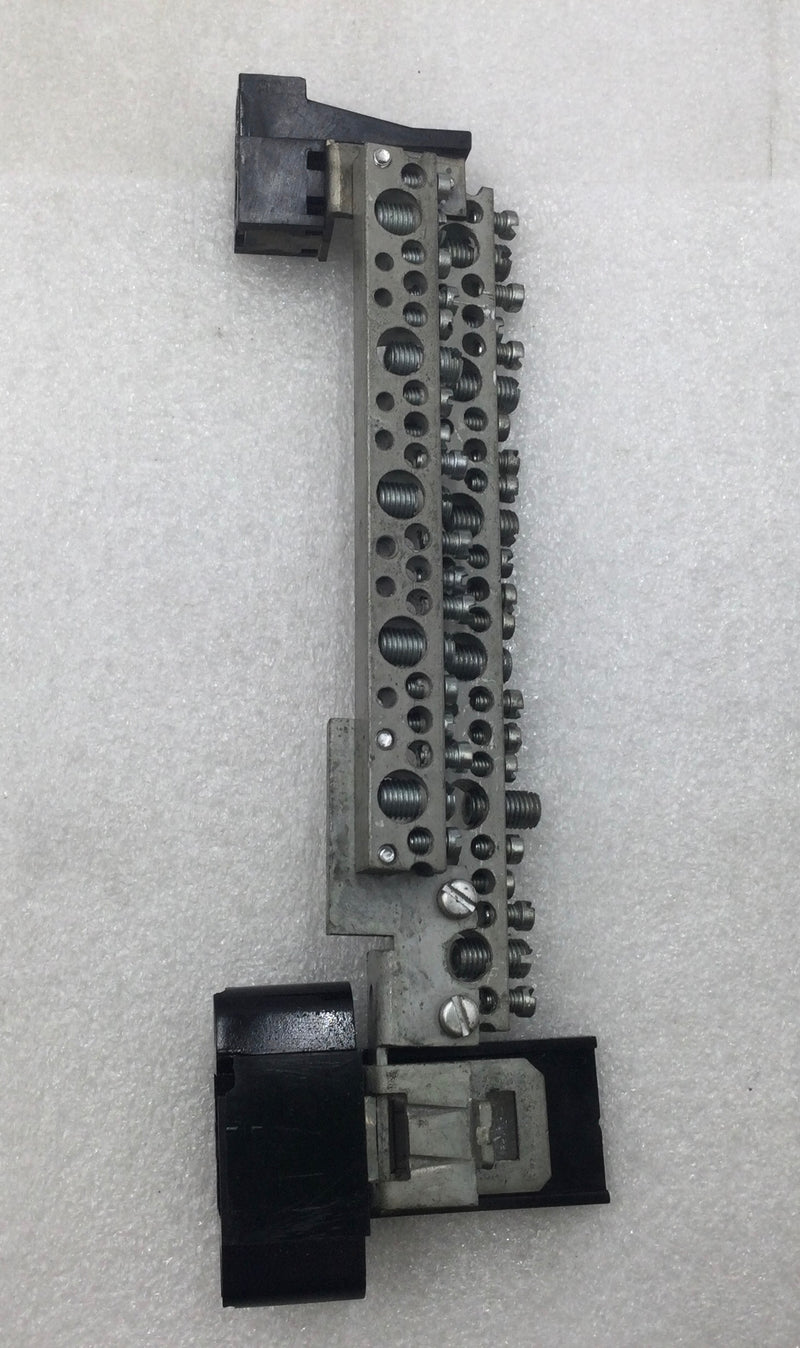 Crouse Hinds 42 Position Combo Neutral Isolated Grounding Bar 9 5/8" x 3"