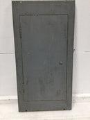 Bryant 16 Space Panel Door Only w/Main 24 3/8" x 12 5/8" - Flawed Handle