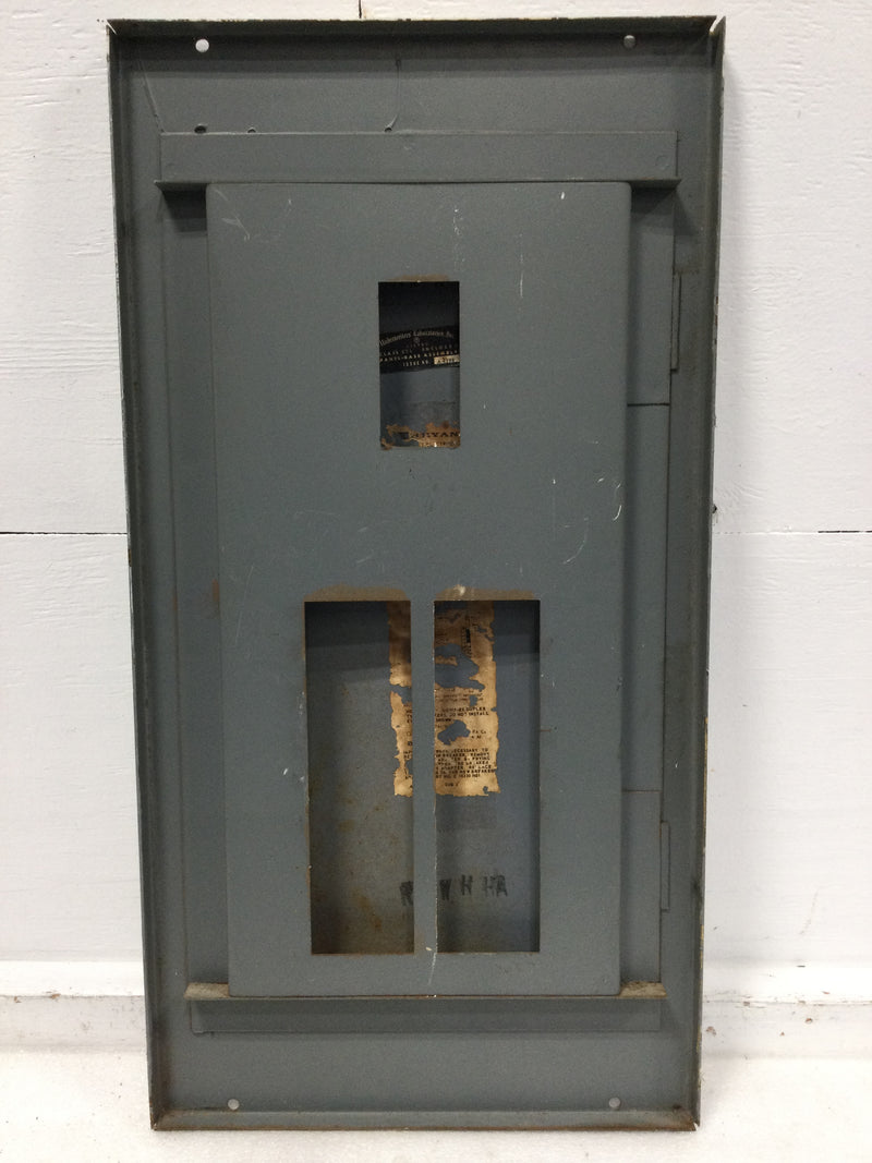 Bryant 16 Space Panel Door Only w/Main 24 3/8" x 12 5/8" - Flawed Handle