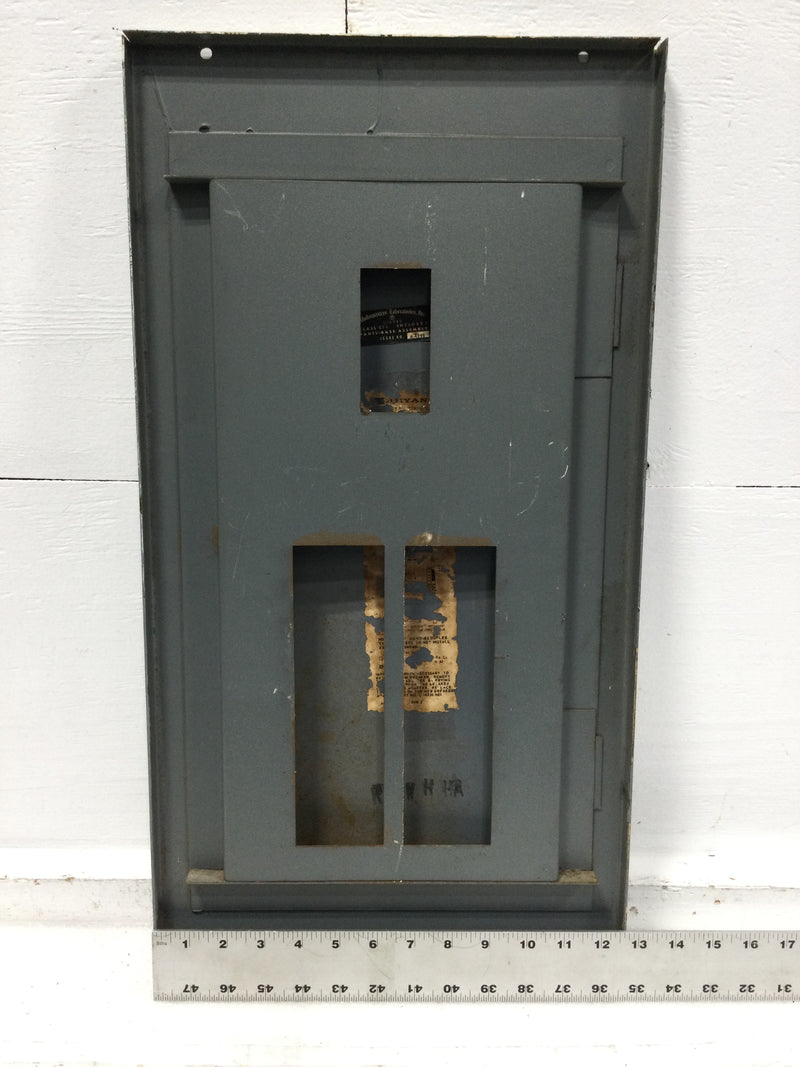 Bryant 16 Space Panel Door Only w/Main 24 3/8" x 12 5/8" - Flawed Handle