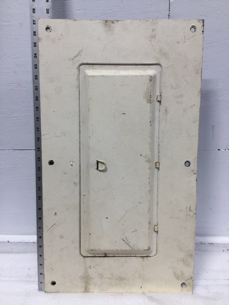 Square D QOC20MW225 225A 20 Space 120/240V Panel/Door w/Main 27 1/4" x 15 1/2"